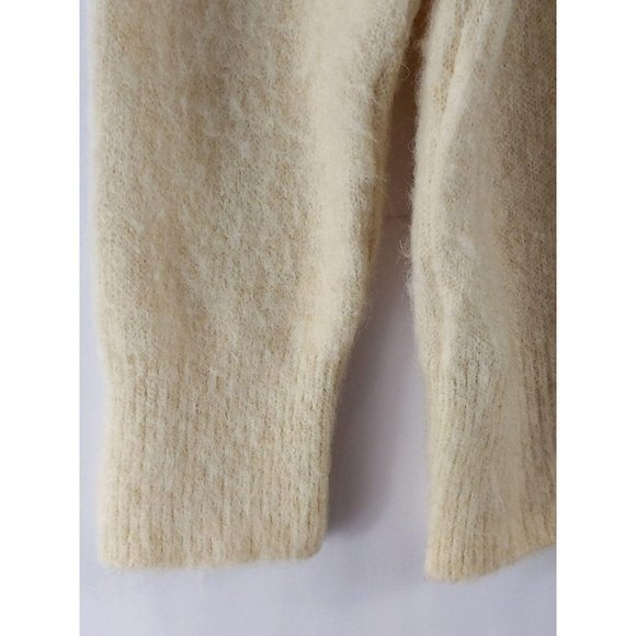 Topshop V-neck Oatmeal Beige Sweater - Picture 14 of 15